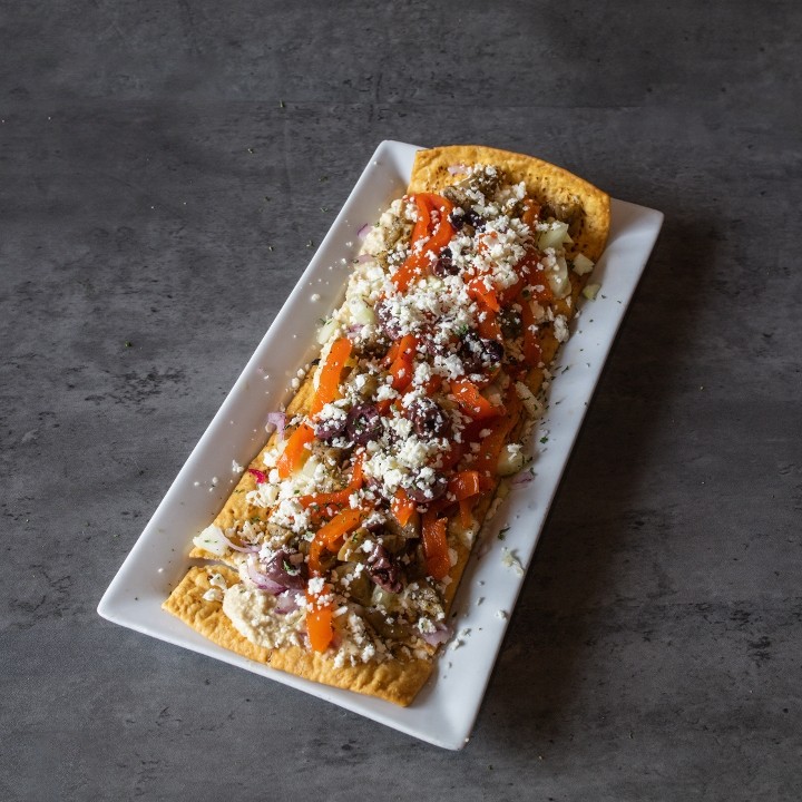 Greek Vegetarian Flat Bread