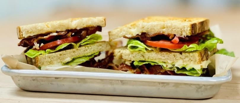 Triple Decker BLT Sandwich