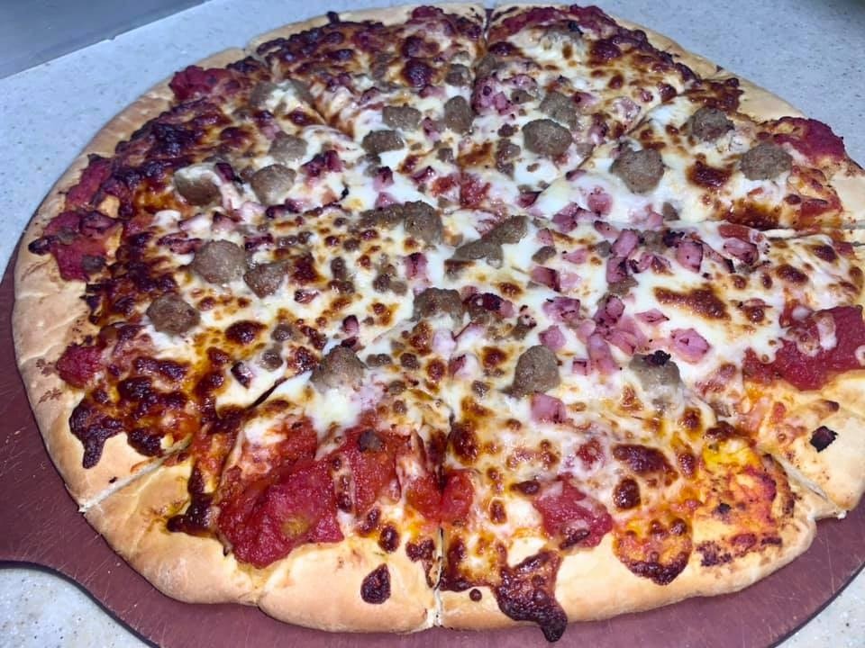 AJ's Meat Galore Pizza