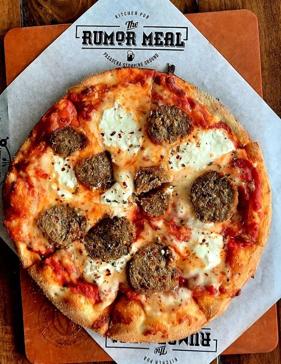 PERSONAL MEATBALL PIZZA