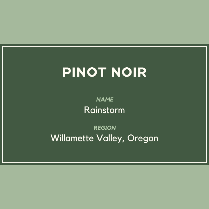 RAINSTORM PINOT NOIR DRAFT BOTTLE