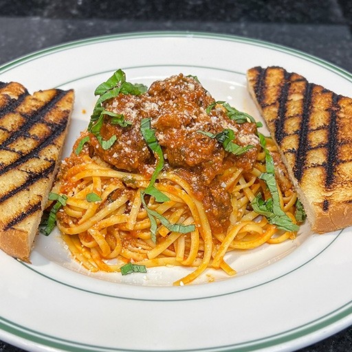 PASTA AND MEATBALLS