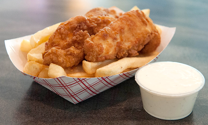 CHICKEN TENDERS (3 PIECE) WITH FRIES