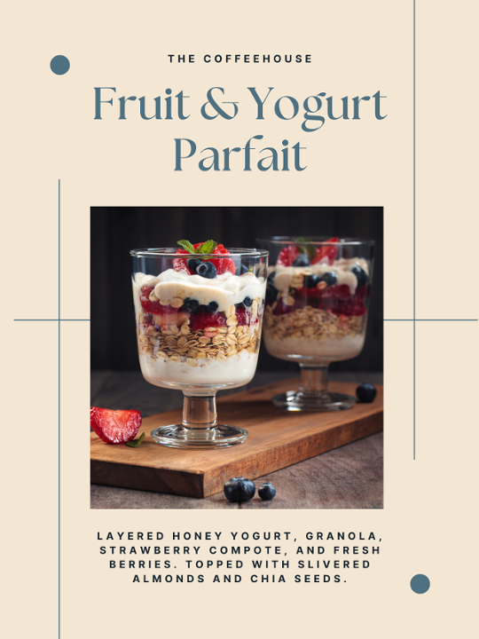 Fruit & Yogurt Parfait