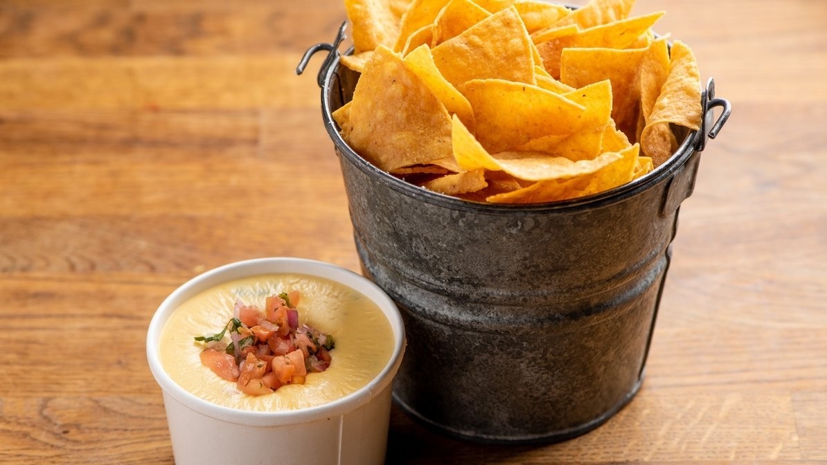 Chips and Smoky Queso