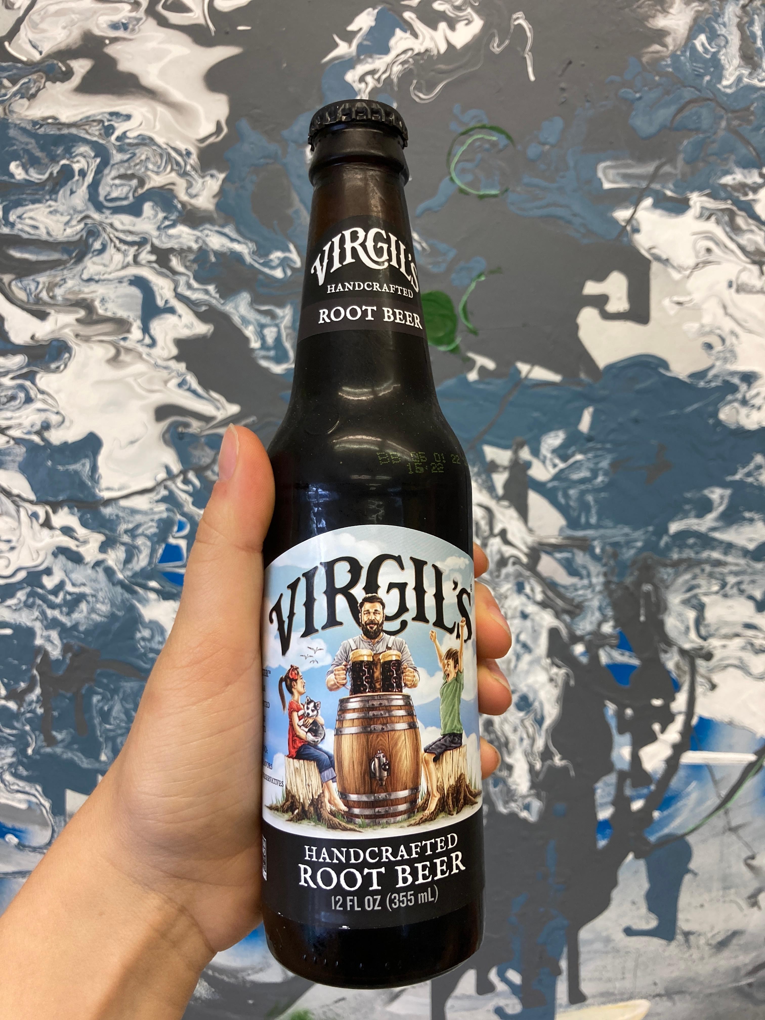Virgils Organic Soda Root Beer 12oz Bottle