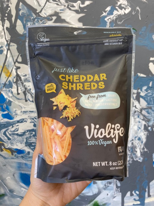 Violife Cheddar Shreds 8 oz bag