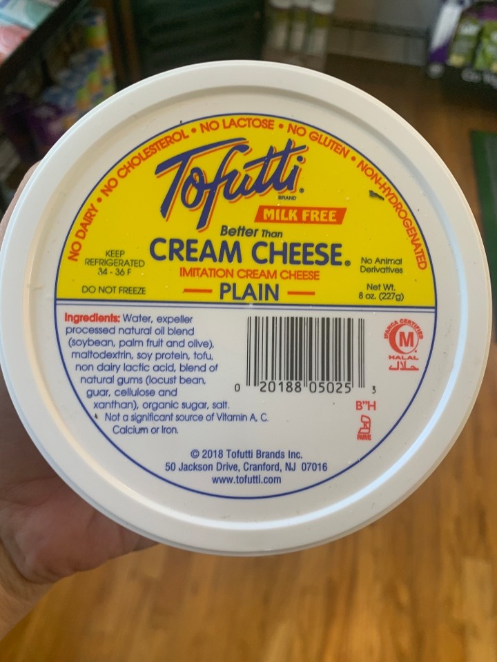 Tofutti Cream Cheeze