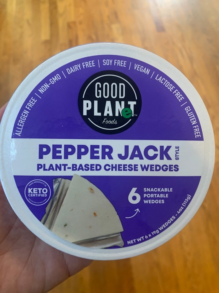 Good Planet Pepper Jack Cheese Wedges