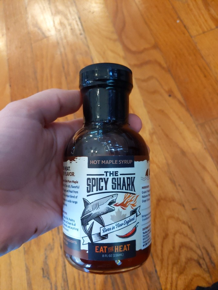 Spicy Shark Hot Maple Syrup