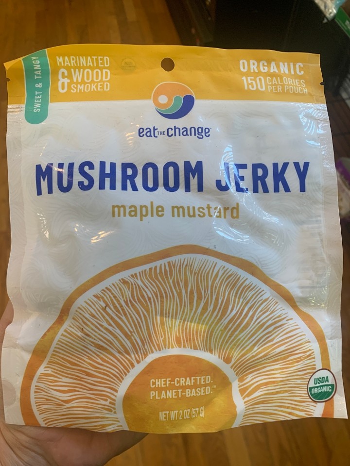 Maple Mustard- Eat The Change Mushroom Jerky