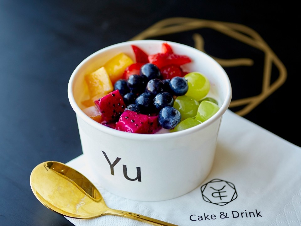 Fresh Mixed Fruit Bowl-Yogurt