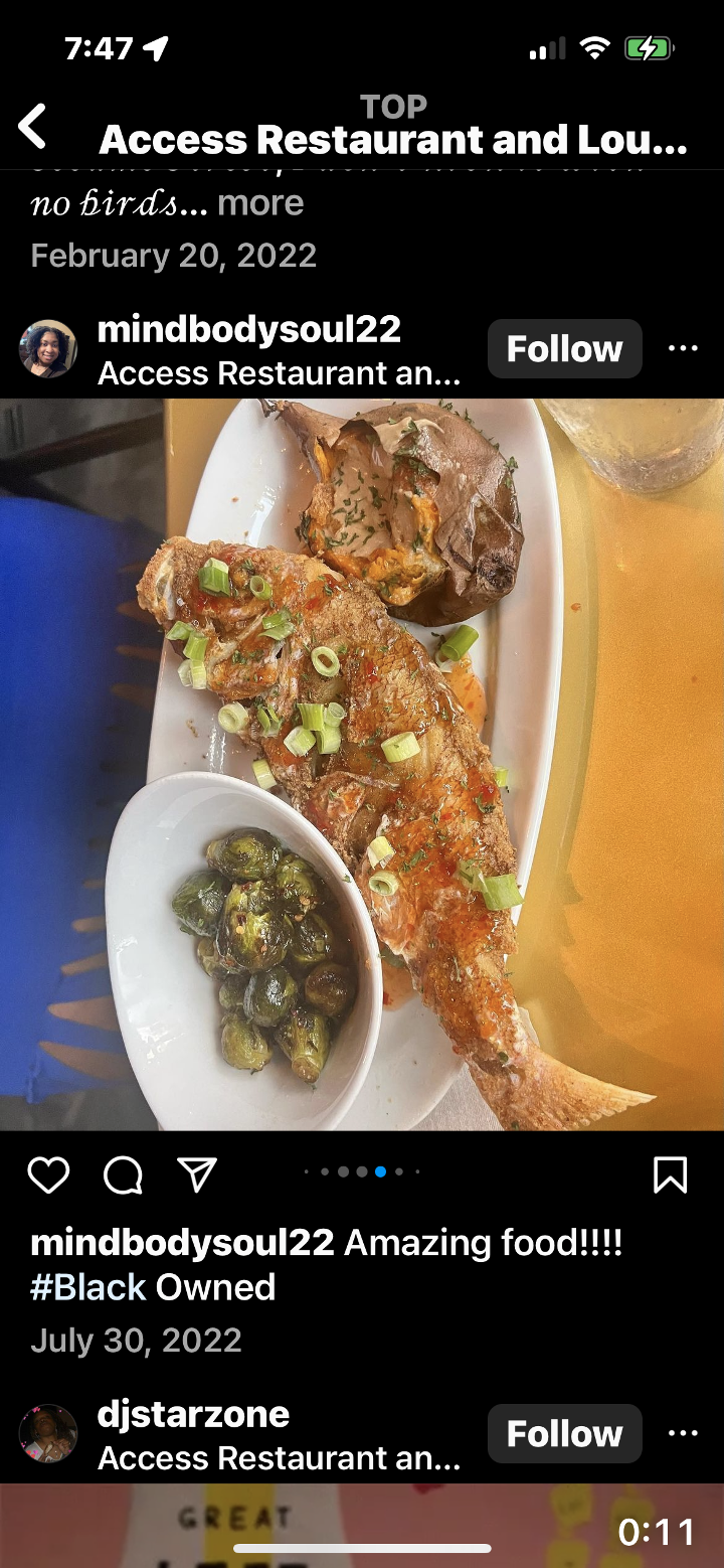 WHOLE RED SNAPPER W /TWO SIDES