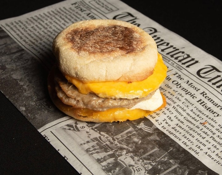 SAUSAGE BREAKFAST SANDWICH