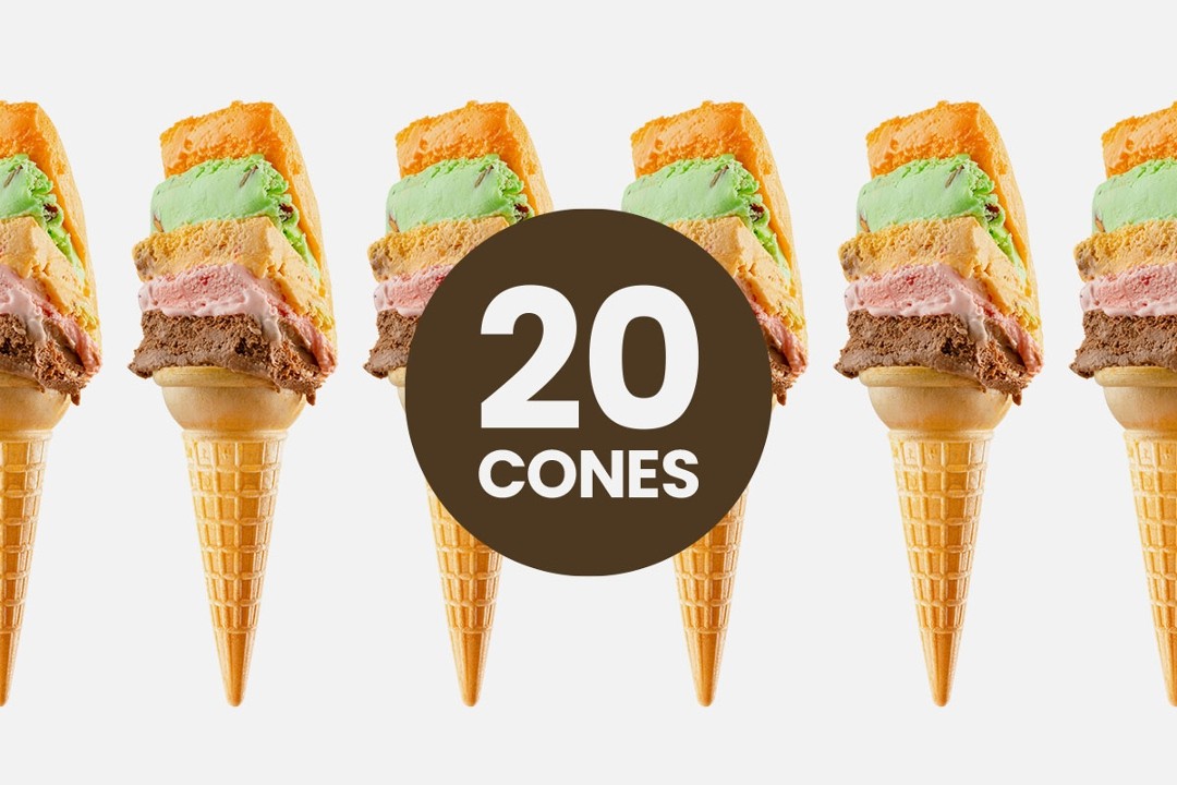 20 Cone Party Pack
