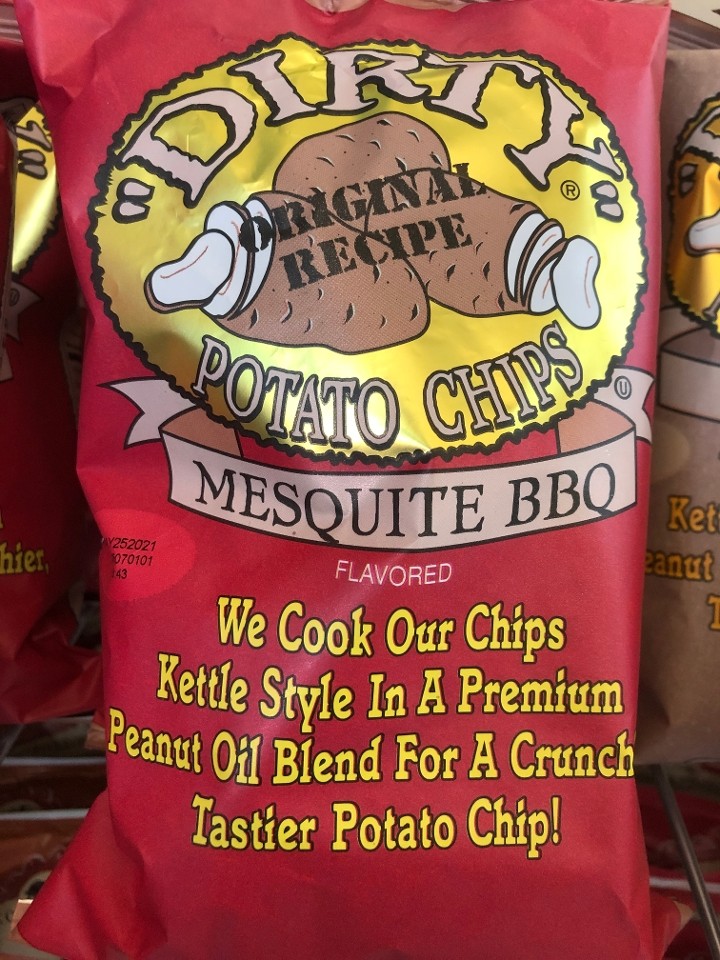 "Dirty" Mesquite BBQ Chips
