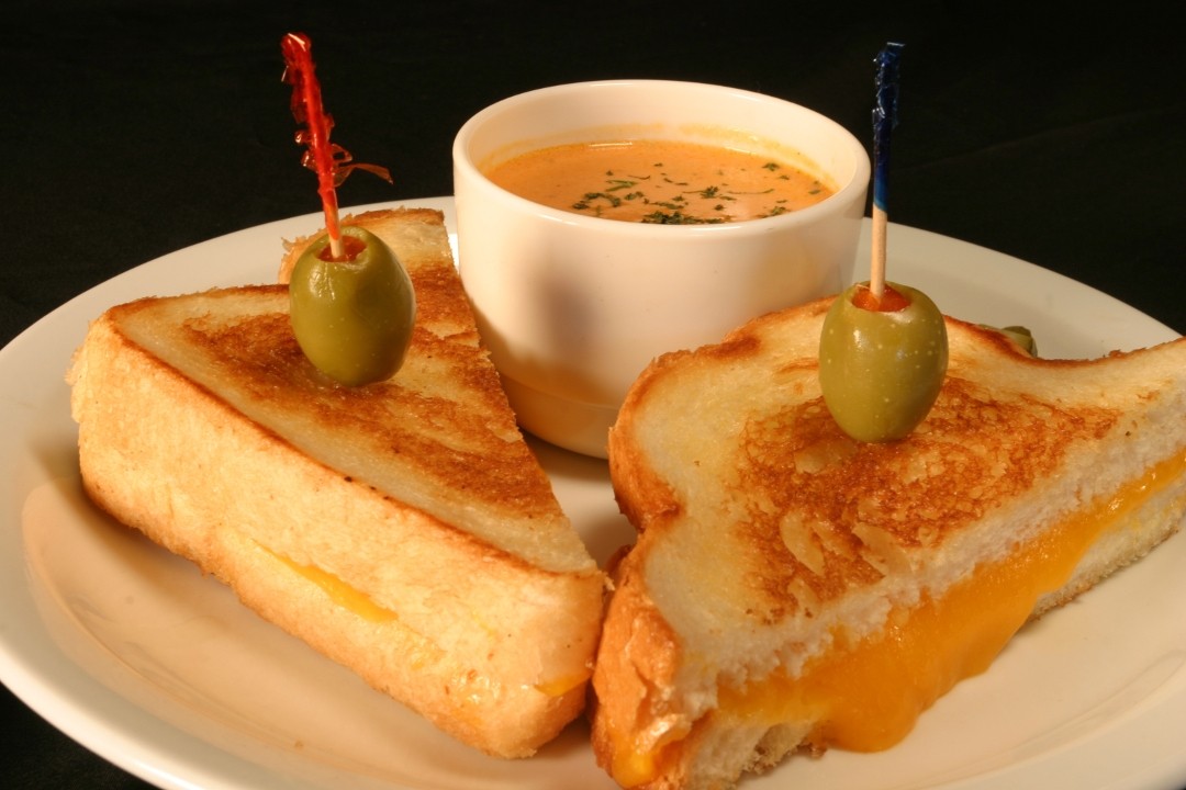 Tomato Soup & Grilled Cheese on Sourdough