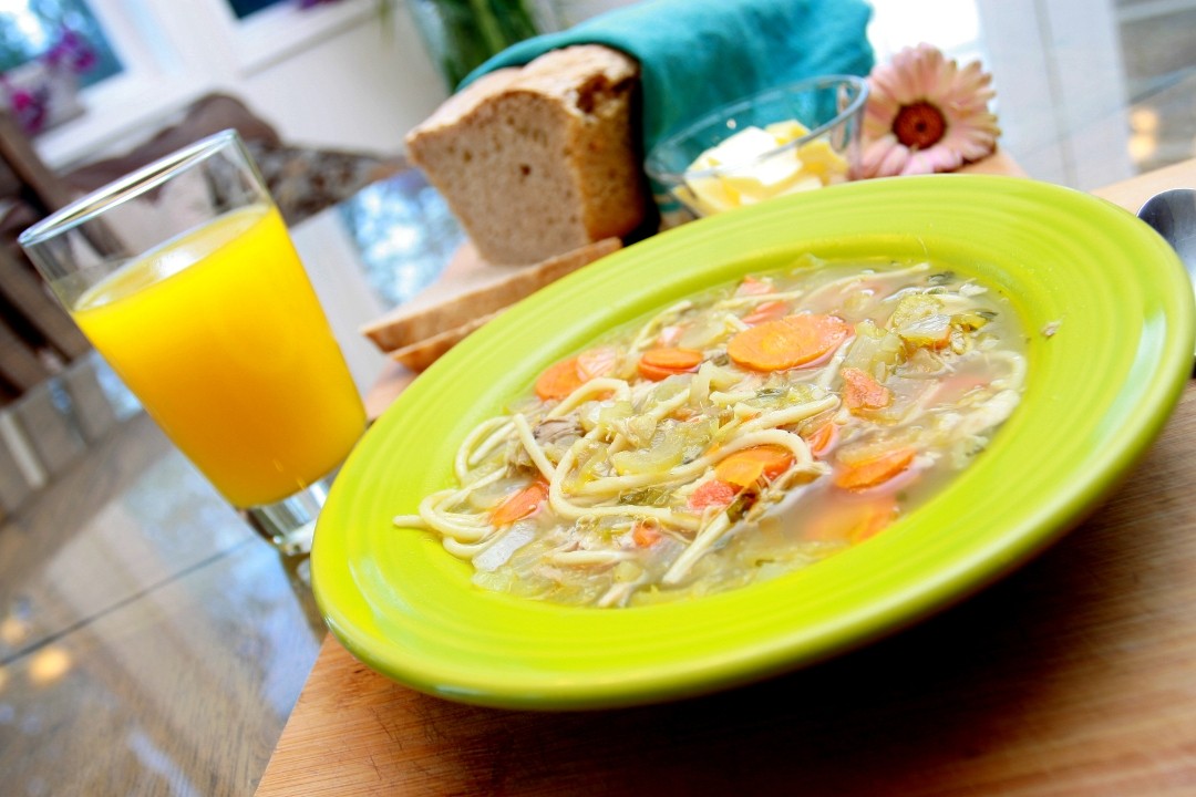Soup and Bread Family Meal (Serves 4-5)
