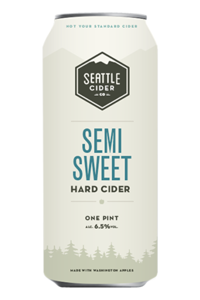 16 oz Seattle Semi Sweet Cider