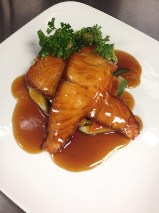 Salmon Teriyaki (D)