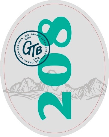12oz 208 Session Ale by Grand Teton
