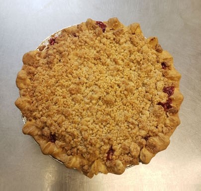 Cherry Crumb Pie