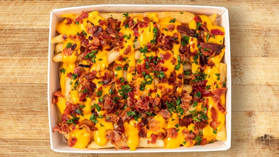 Bucket of Bacon Cheese Fries