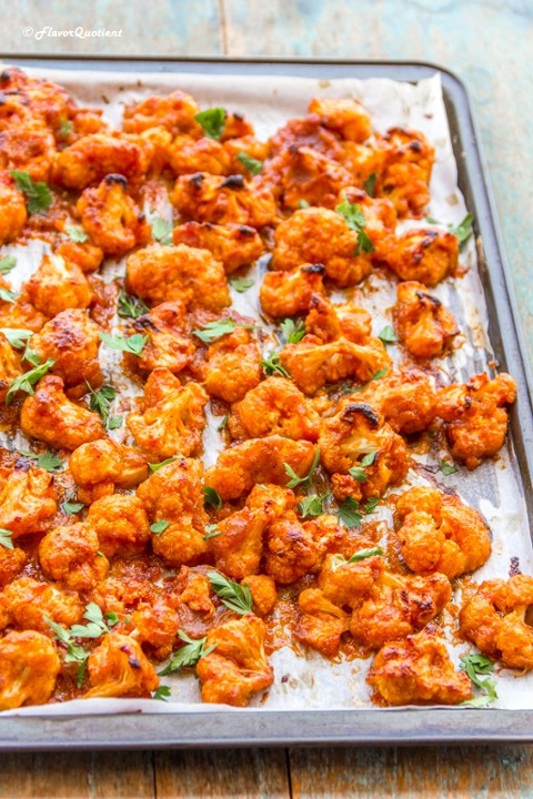 Spicy Cauliflower Bites