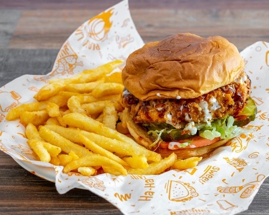 Nashville Hot & Spicy Chicken Burger