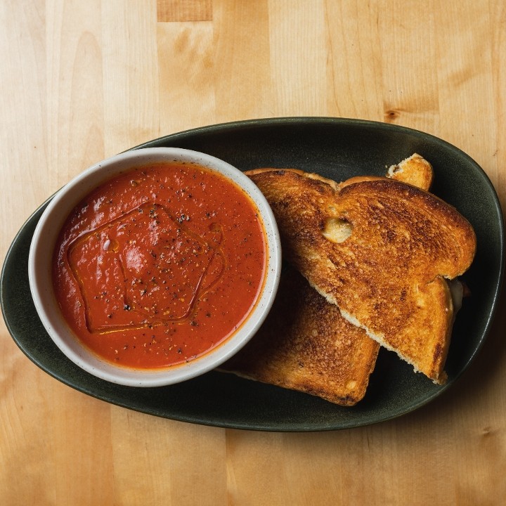 Grilled Cheese & Tomato Soup