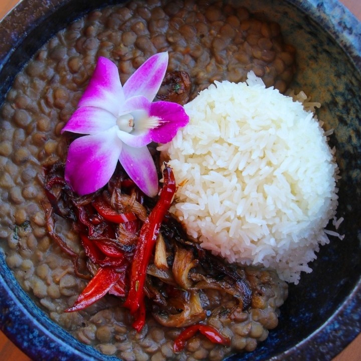 Veggie lentils