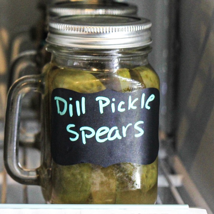 16oz Dill Pickle Spears