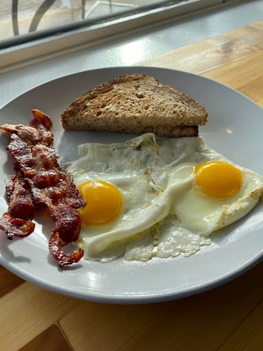 Eggs + Bacon + Toast