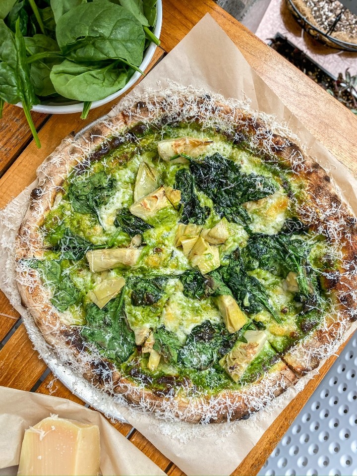 16" Spinach & Artichoke Pizza