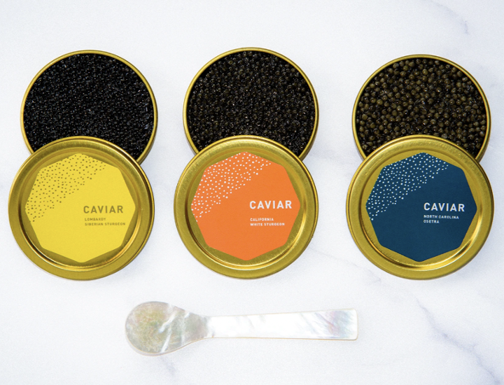 Caviar Tasting Flight