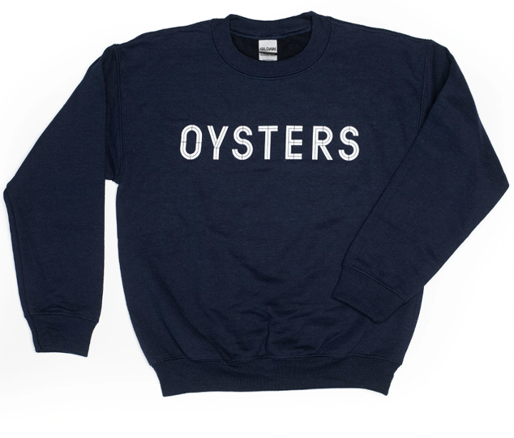 Oysters Crewneck Navy