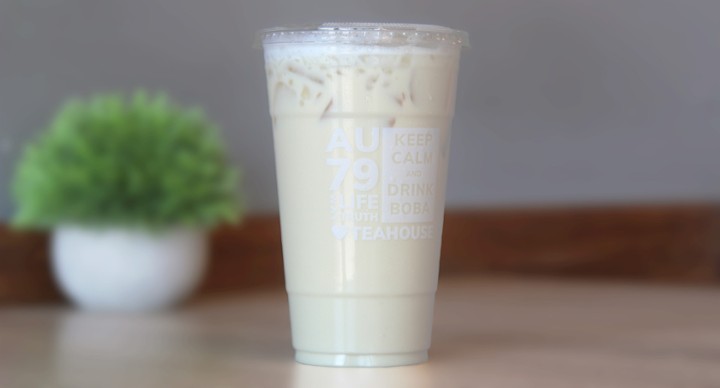 Almond Green Milk Tea