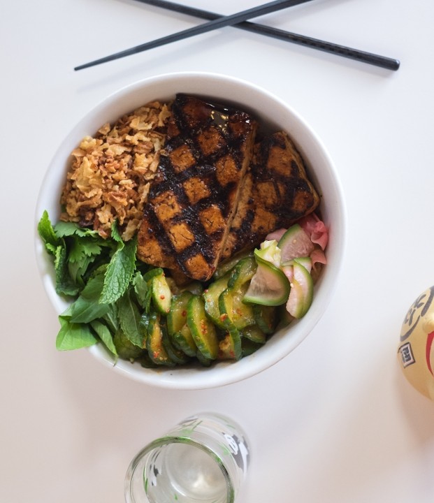 Grilled Heiwa Tofu Rice Bowl