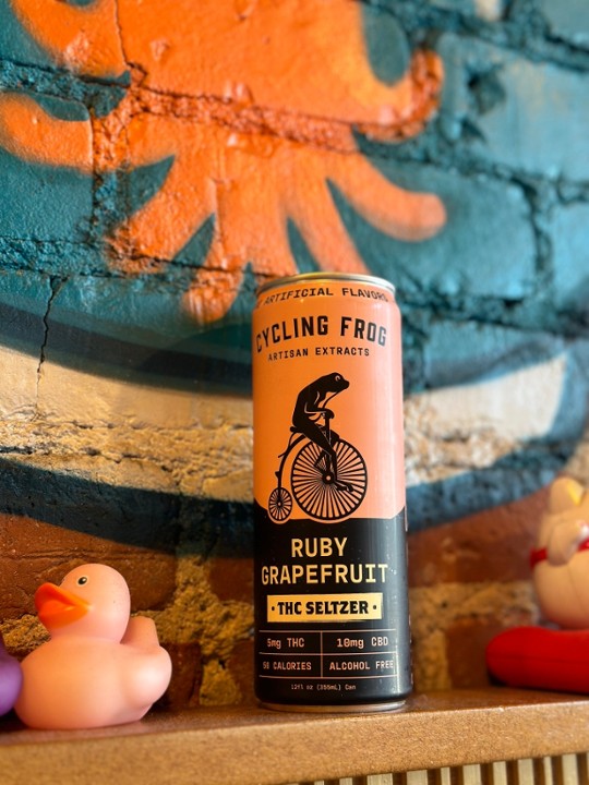 Cycling Frog Grapefruit THC Seltzer