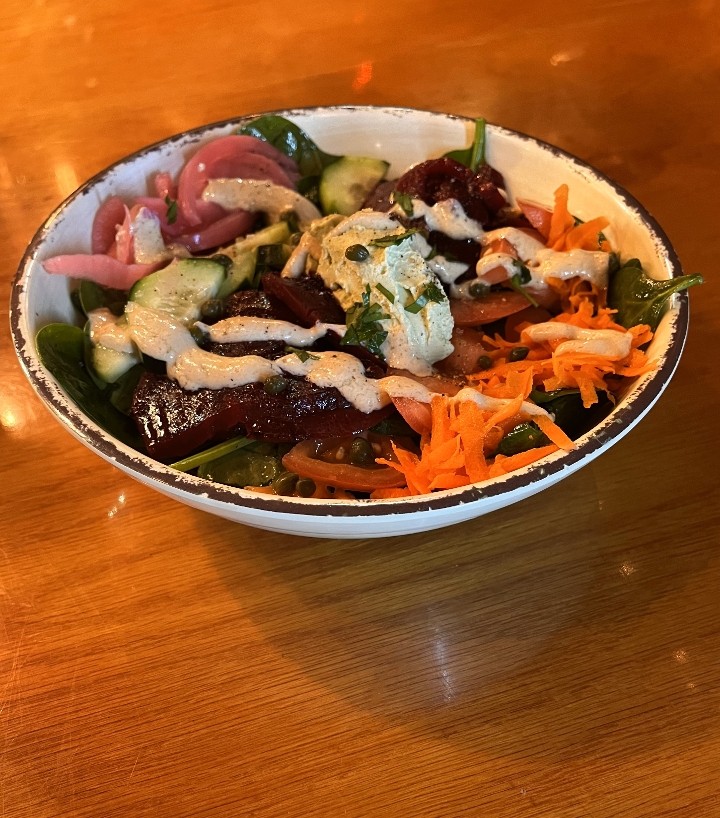 Beet Lox Salad gf