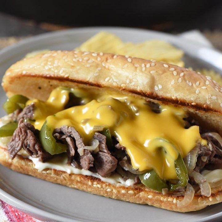 Philly Cheese Steak Sandwich