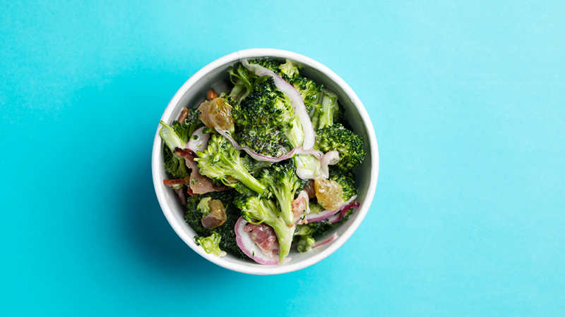 Broccoli Salad w/ Bacon