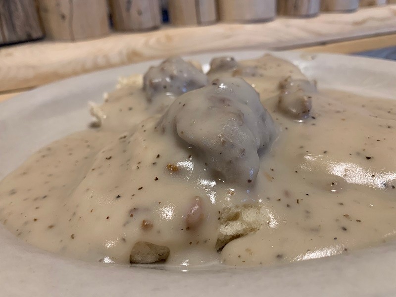 Half Biscuits & Gravy