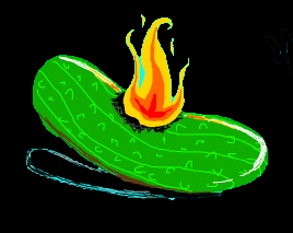 🔥 Cucumbers On Fire 🔥 A BBQ Concept