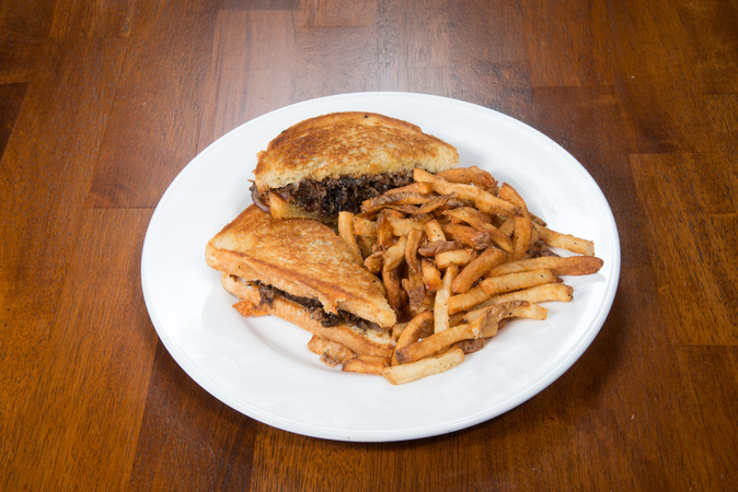 Brisket Grilled Cheese