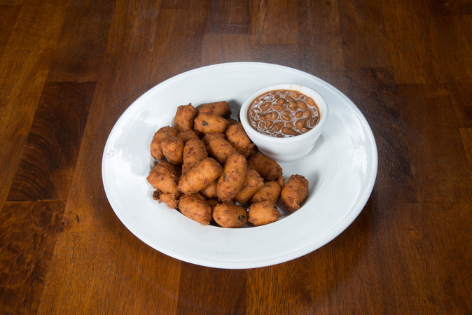 Pinto Beans and Hush Puppies