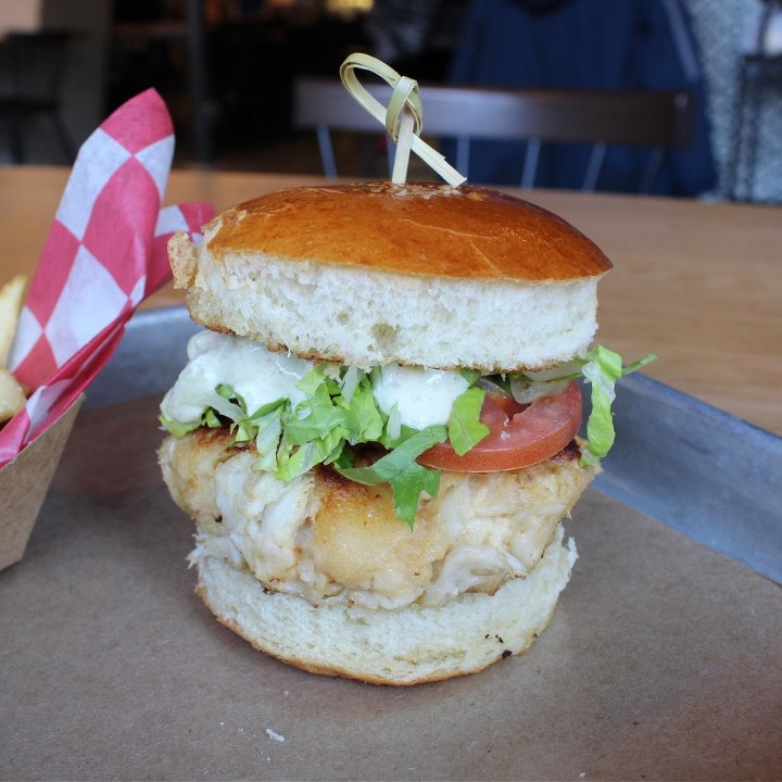 Crab Cake Sandwich