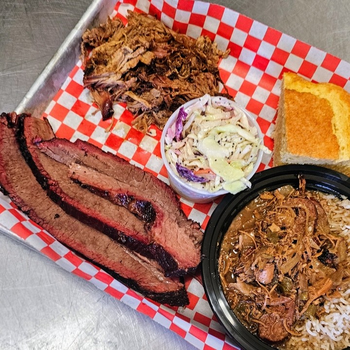 BBQ Plate: 2 Item Combo