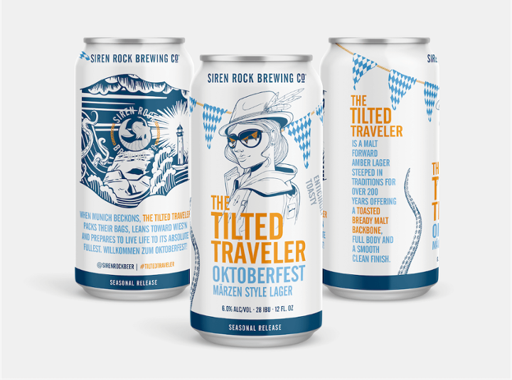 The Tilted Traveler - 6pk cans