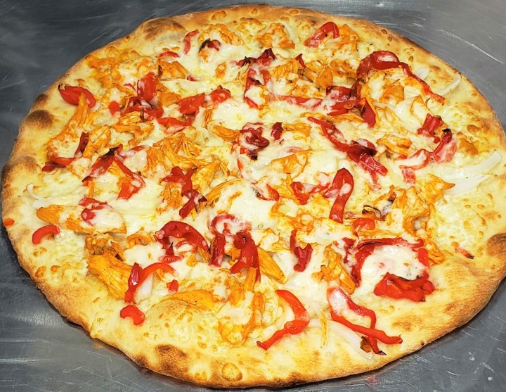 Personal Buffalo Chicken Pizza